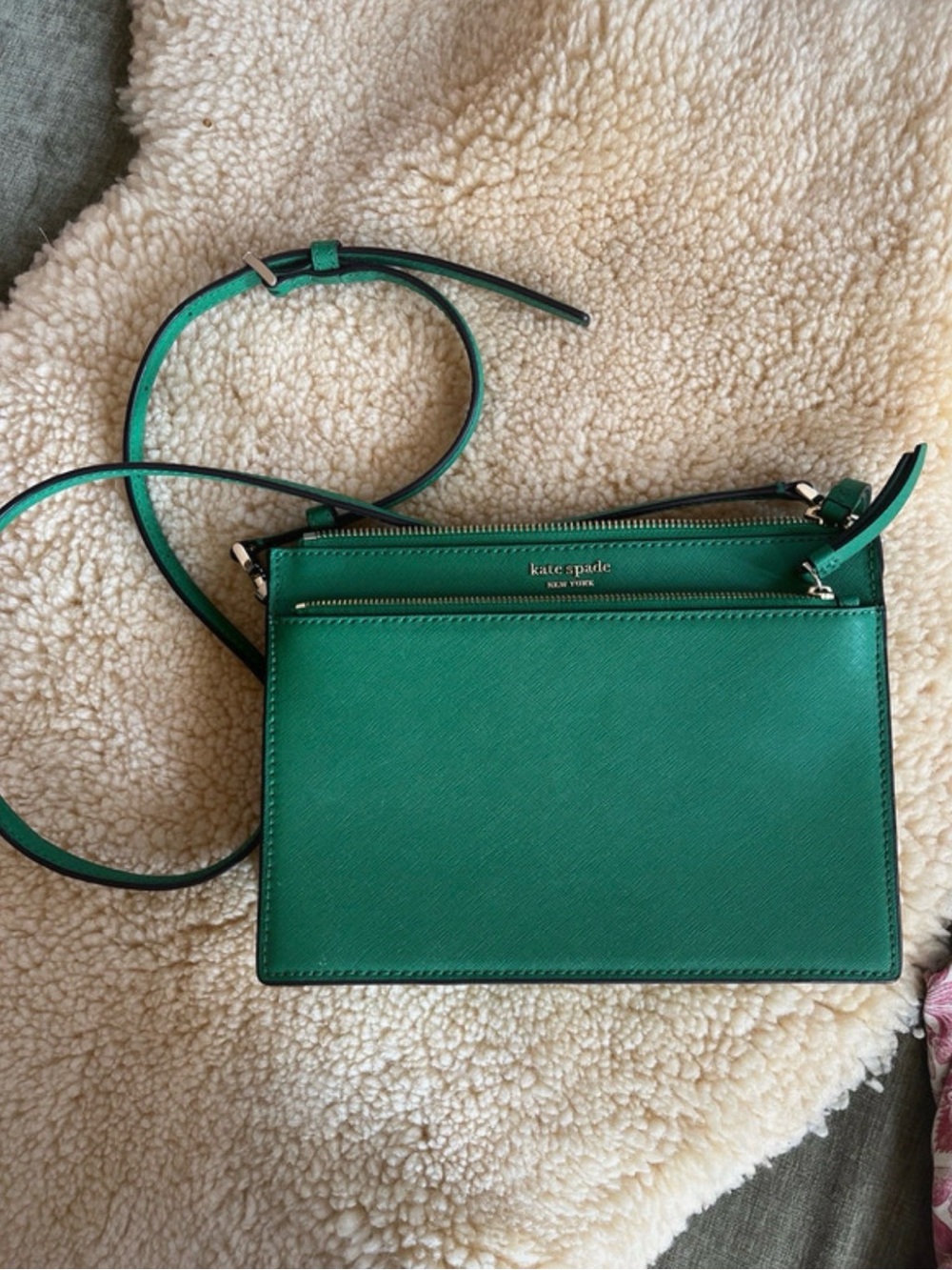 kate spade Kelly Green Crossbody Bag